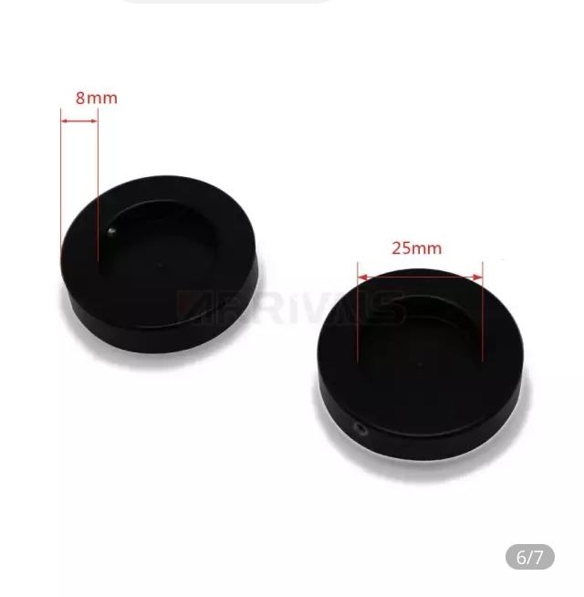 Capete ghidon motocicleta diametru interion 25/8 grosime