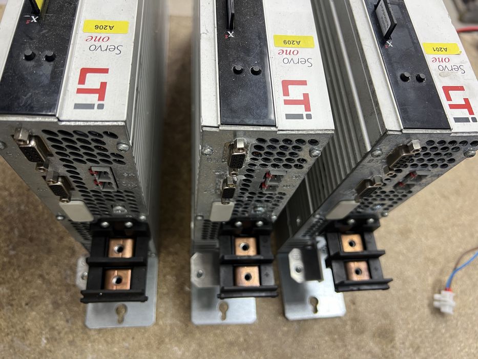 Vand servodrivere LTI 4.2 kva. Ethercat