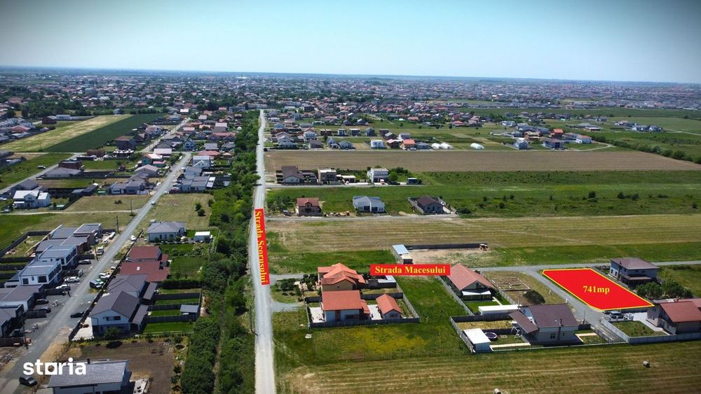 741mp Teren Mosnita, cu utilitati | 54.000Euro - Padurea Bistra