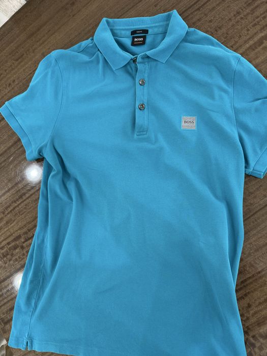 Мъжки тениски с яка Boss, Armani Exchange