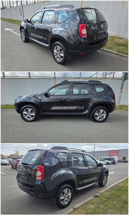 Vand/Schimb/Rate Dacia Duster 4x4 2015, 1.5 DCI 110CP, clima, navigatie Android, comenzi volan distributie schimbata 2 seturi anvelope