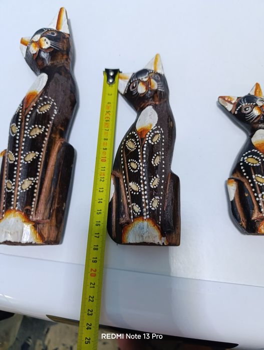 Дърворезба котета