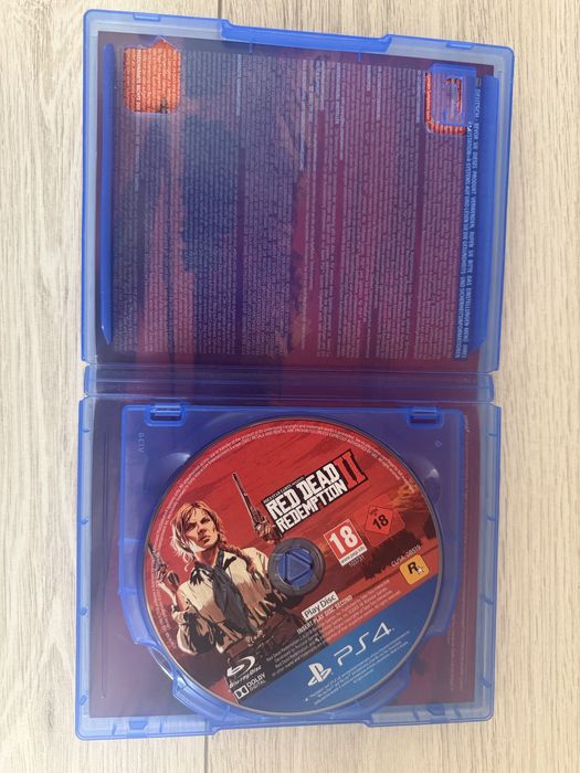 Продам диску для Ps4 RDR2