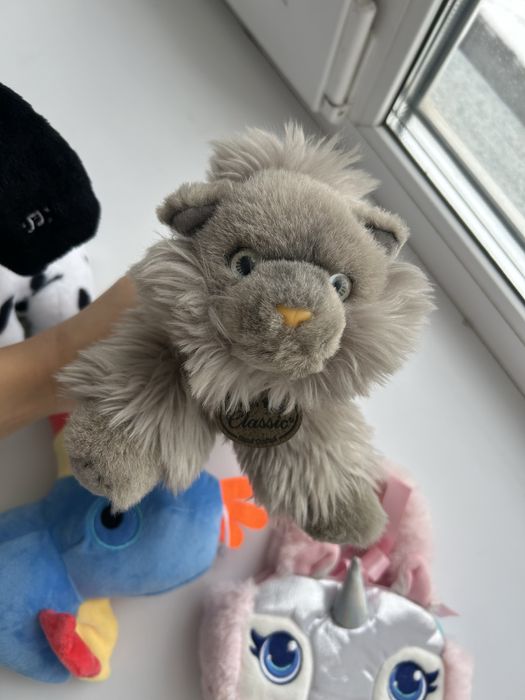 Игрушки мягкие .