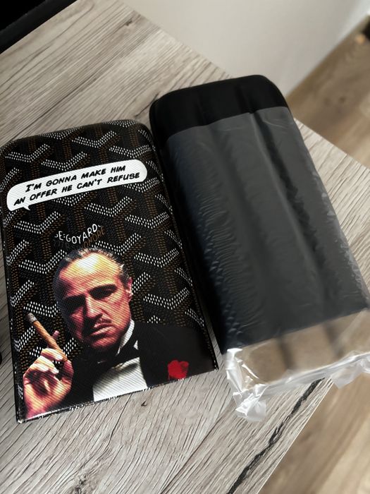 Кожен Калъф за Пури Goyard Godfather Edition