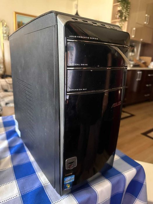Настолен компютър ASUS Essentio – Intel Core i7 / Gigabyte GT 1030 2GB / Crucial SSD / Wi-Fi