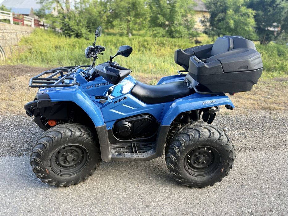 Cf moto 450S an 2022 cumparat de nou intretinut km reali 3000 in crestere inmatriculat