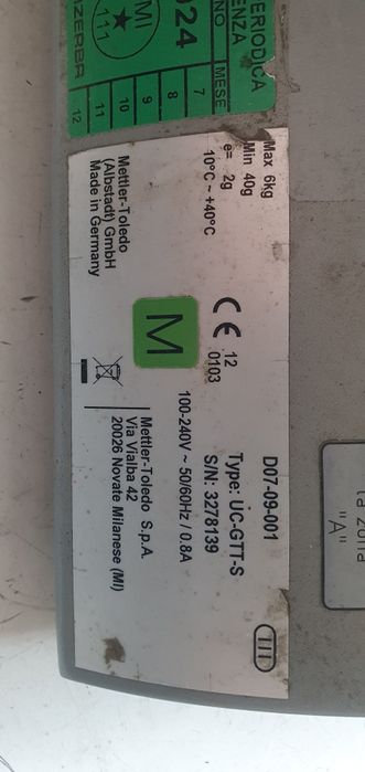 Етикираща везна Mettler Toledo UC - GTT - S