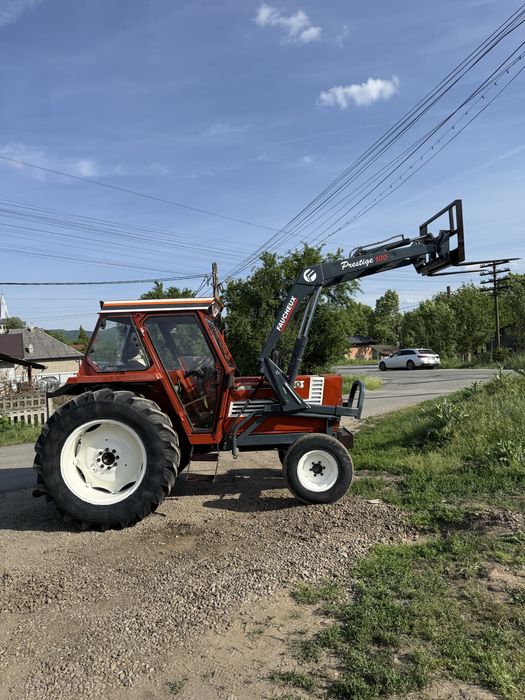 Vand sau schimb tractor Fiat Agri 70-90 cu incarcator frontal