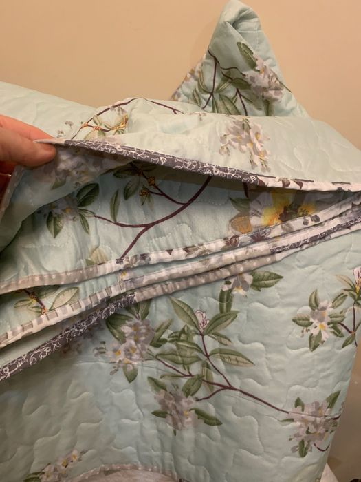 Одеяло махровое и подушки