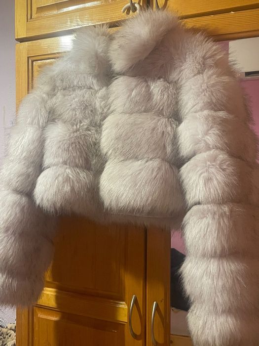 Дамско яке с пух