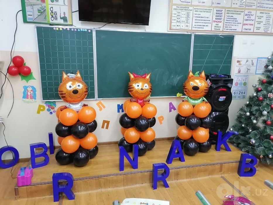 Оформление шарами