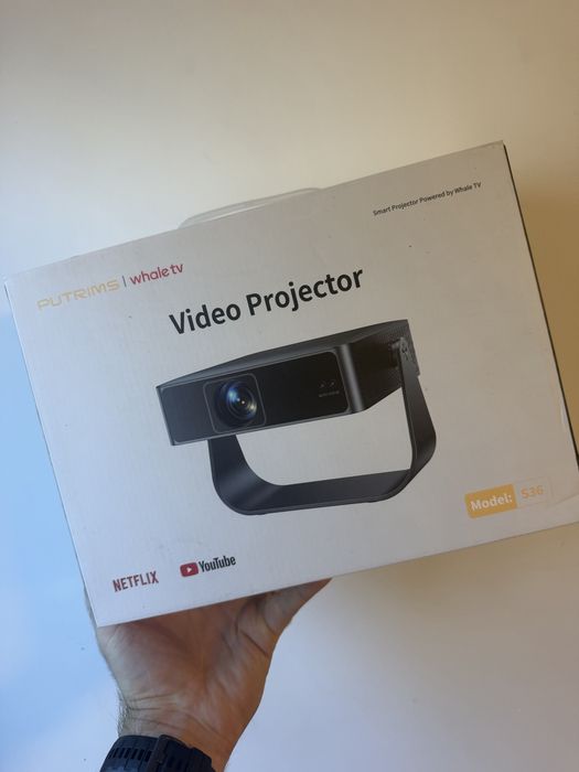 Video proiector smart Putrims S36, Sigilat