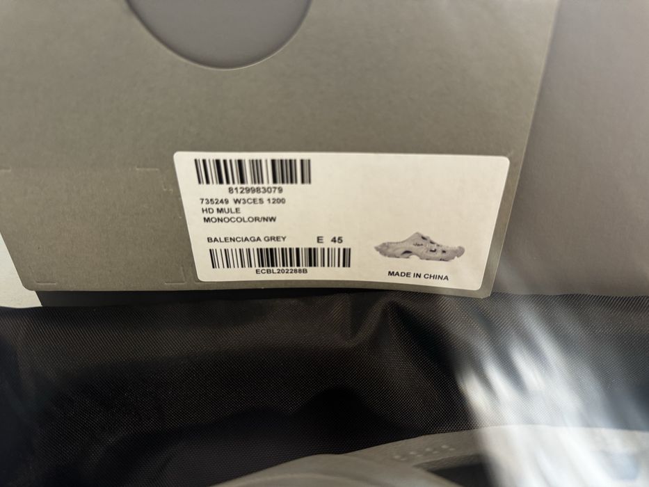 Balenciaga HD Mule 45 размер