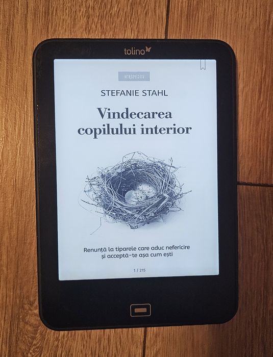 Ebook reader Tolino Vision 2 5000 cărți in romana,iluminare