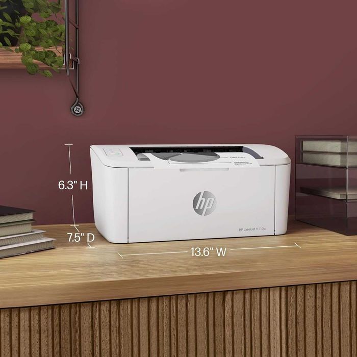 Чисто нов на 70 страници черно-бял лазерен принтер HP LaserJet M110w