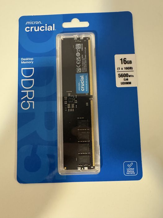 Ram Crucial 16gb Ddr5 5600mhz
