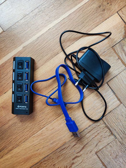 USB хъб със захранване