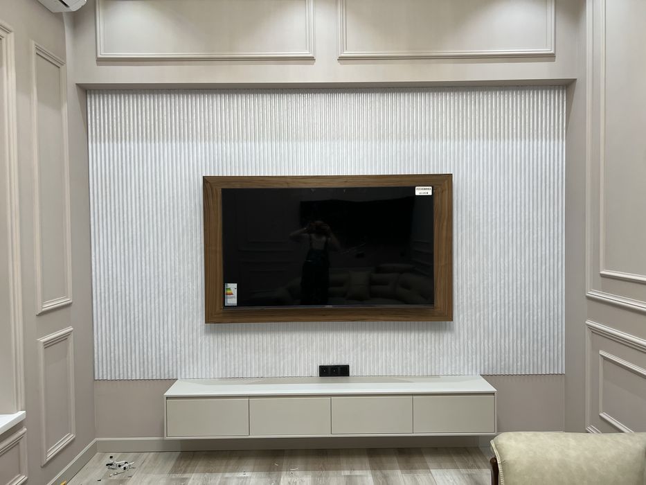 установка телевизора на стену