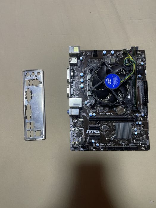 Kit placa de baza si placa video