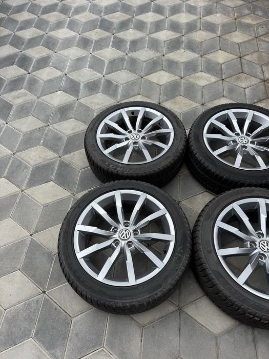 Jante Vw R-Line R18(5x112)”Passat/Jetta/Touran/Tiguan/Caddy/Eos/Golf 5/6/7/8/Seat/Skoda/Audi~Monterey”