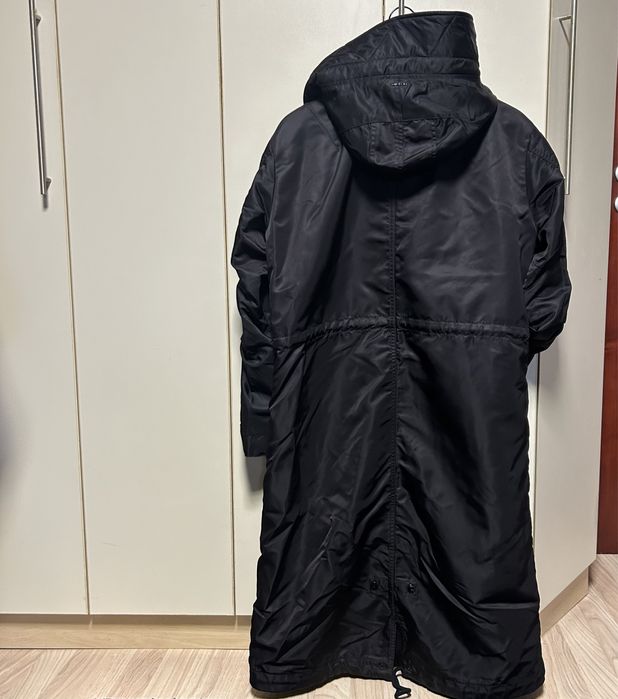 G-star дълга черна парка размер М