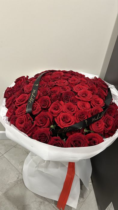 Букет роза 101  21 июнья