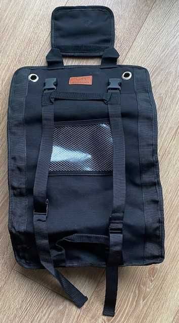 Organizator unelte roll-up compact, geanta scule pliabila, negru, nou