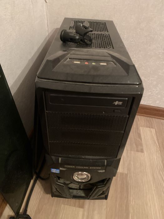 Системный блок в рабочем состоянии