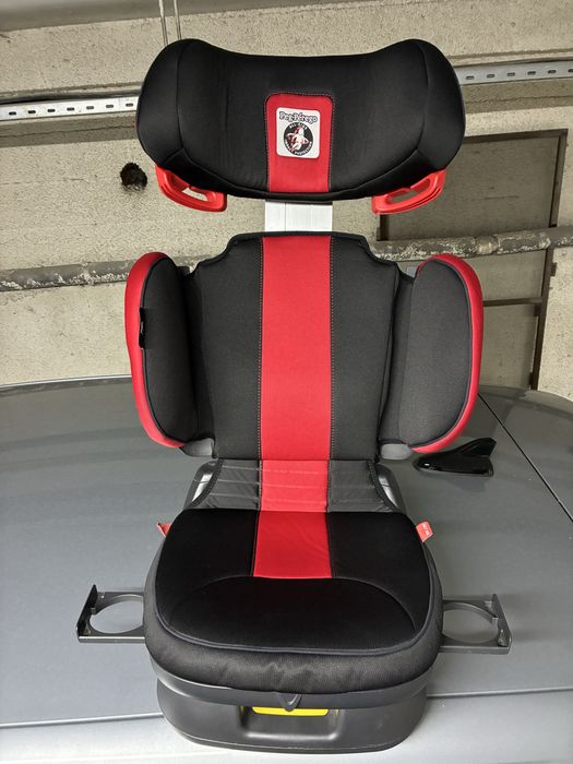 Scaun auto Peg Perego Viaggio + husa Aeromoov + umbrela Fulger McQueen