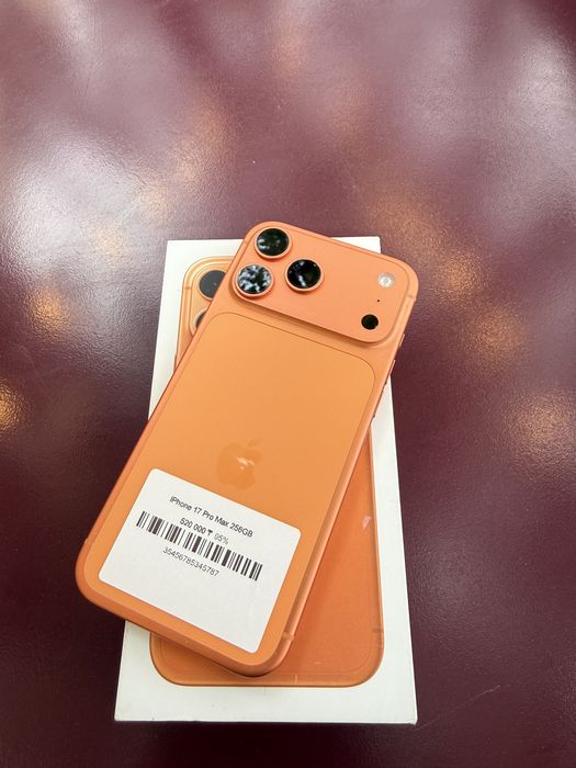 iPhone 17 Pro Max 256 Gb Cosmic orange 95%  адрес:Nova Store 26-31
