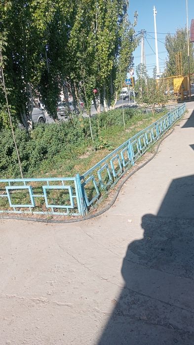 Темір қоршау сатылады,құрастырмалы,,32,5 м