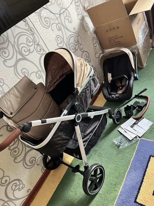 Продам коляску и авто люльку