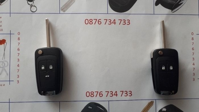 Кутийка за ключ на Шевролет с ДВА или ТРИ бутона