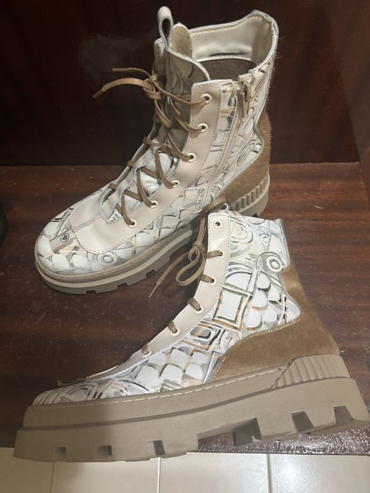 Дамски боти ест. кожа Lucy Fashion