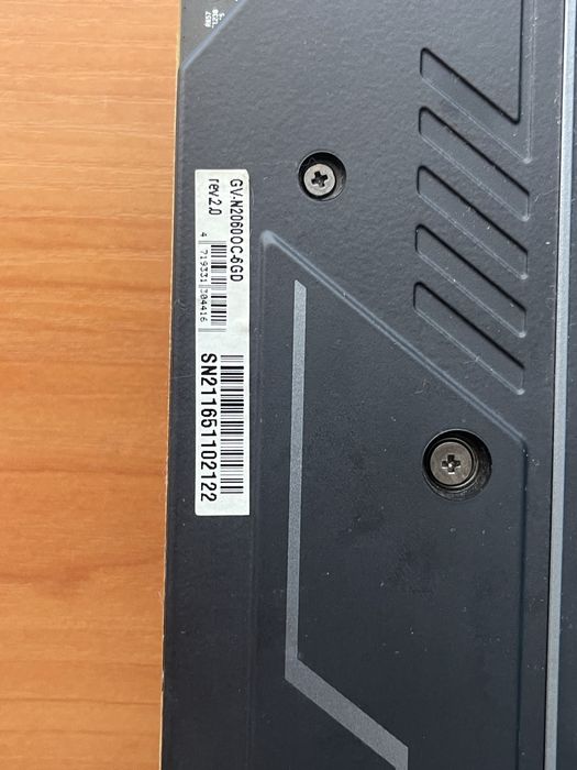 Gigabyte GeForce RTX 2060 OC 6GB