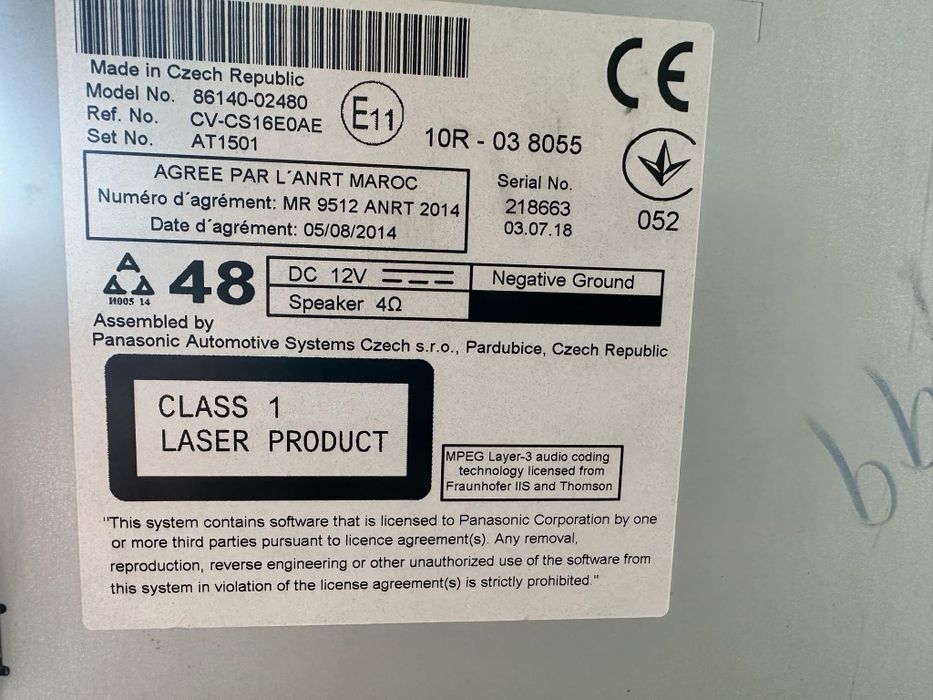 Panasonic Automotive Systems Czech s.r.o