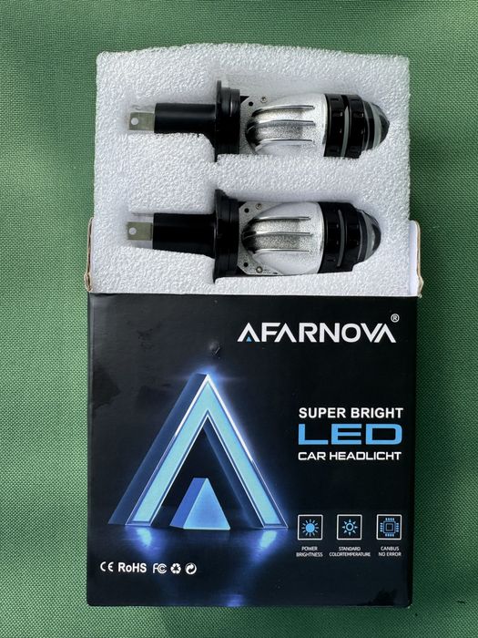 LED мини прожектор крушки H4