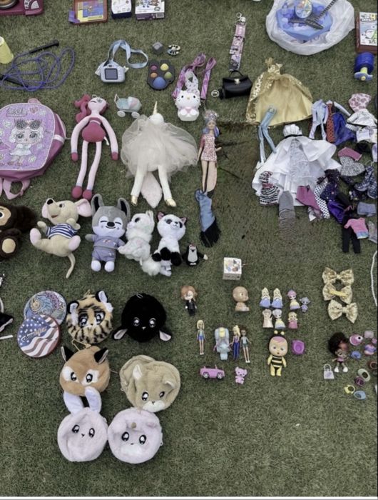 Игрушки все рабочие, целые