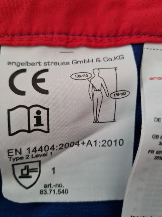 Rezervati-Pantaloni Engelbert Strauss Motion 2020; 58