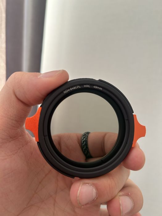 ND filter + CPL 49 mm (ND4-ND64) - 2-6 stop