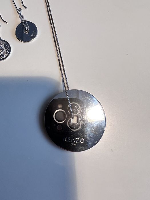 Серебряный комплект от Kenzo