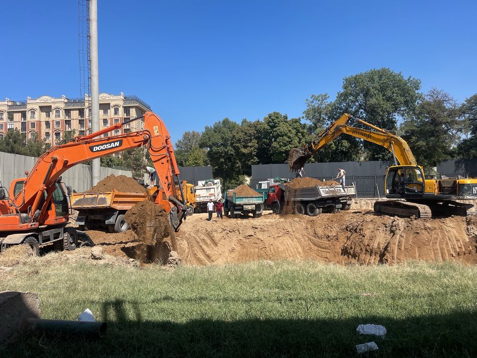 Экскаватор хизмати 55,140,145,180,210,300  хамма турдаги экскаваторлар