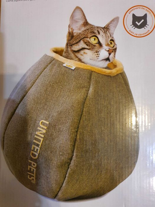 Accesoriu de ascundere pentru pisici Cat Cave Linen