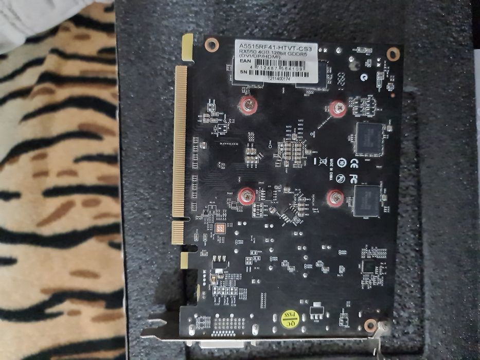 Видеокарта AMD RX 550/550X