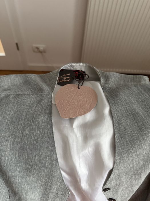 Vesta cu nasturi, costum
