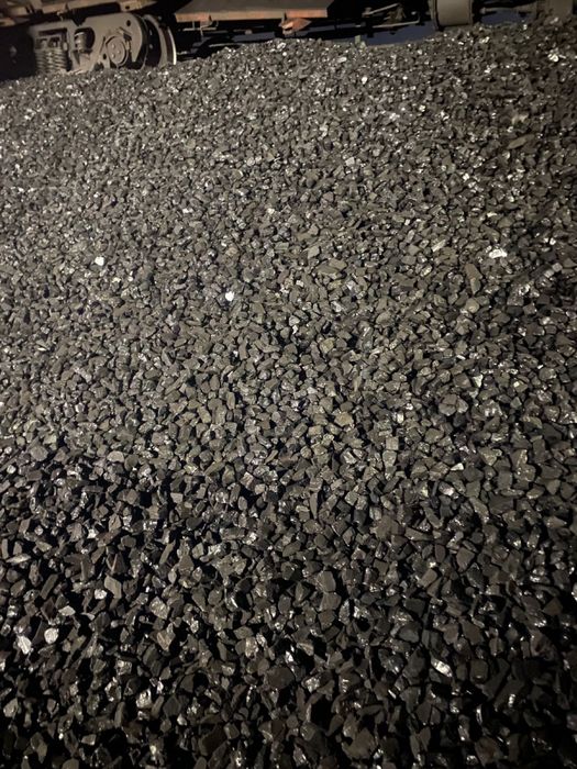 Калиброванный блестящий уголь