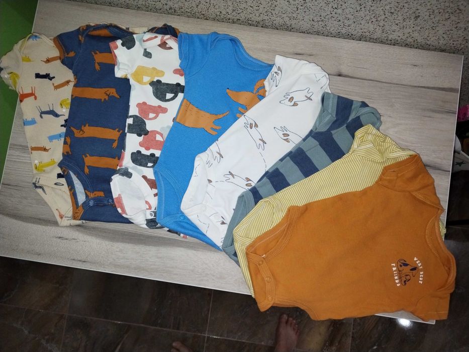 Дрехи, ромпъри, бодита - размер 62-65