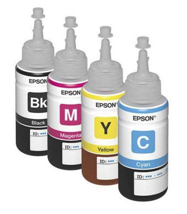 Чернила для принтера Canon Epson / все цвета/ 70ml, 100ml