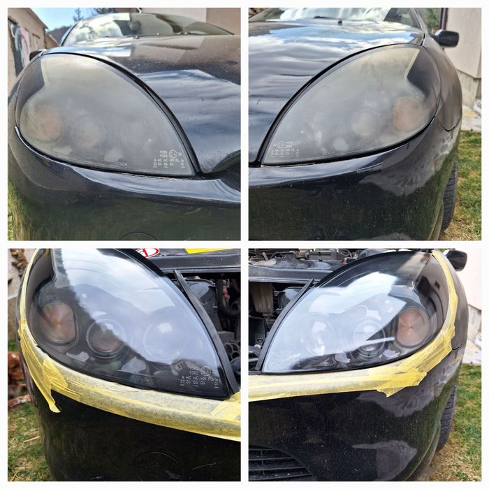 Полиране и пастиране на фарове